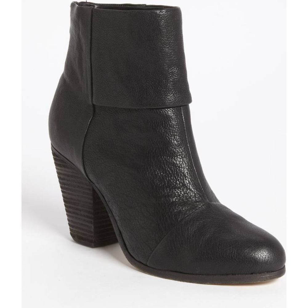 RAG & BONE Black Newbury Bootie - Size 7.5